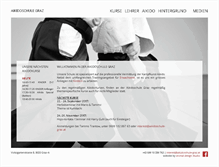 Tablet Screenshot of aikidoschule-graz.at